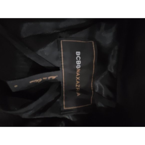 BCBGMAXAZRIA Jacket Single Button Blazer Size M Medium Gray Heather - Picture 8 of 12